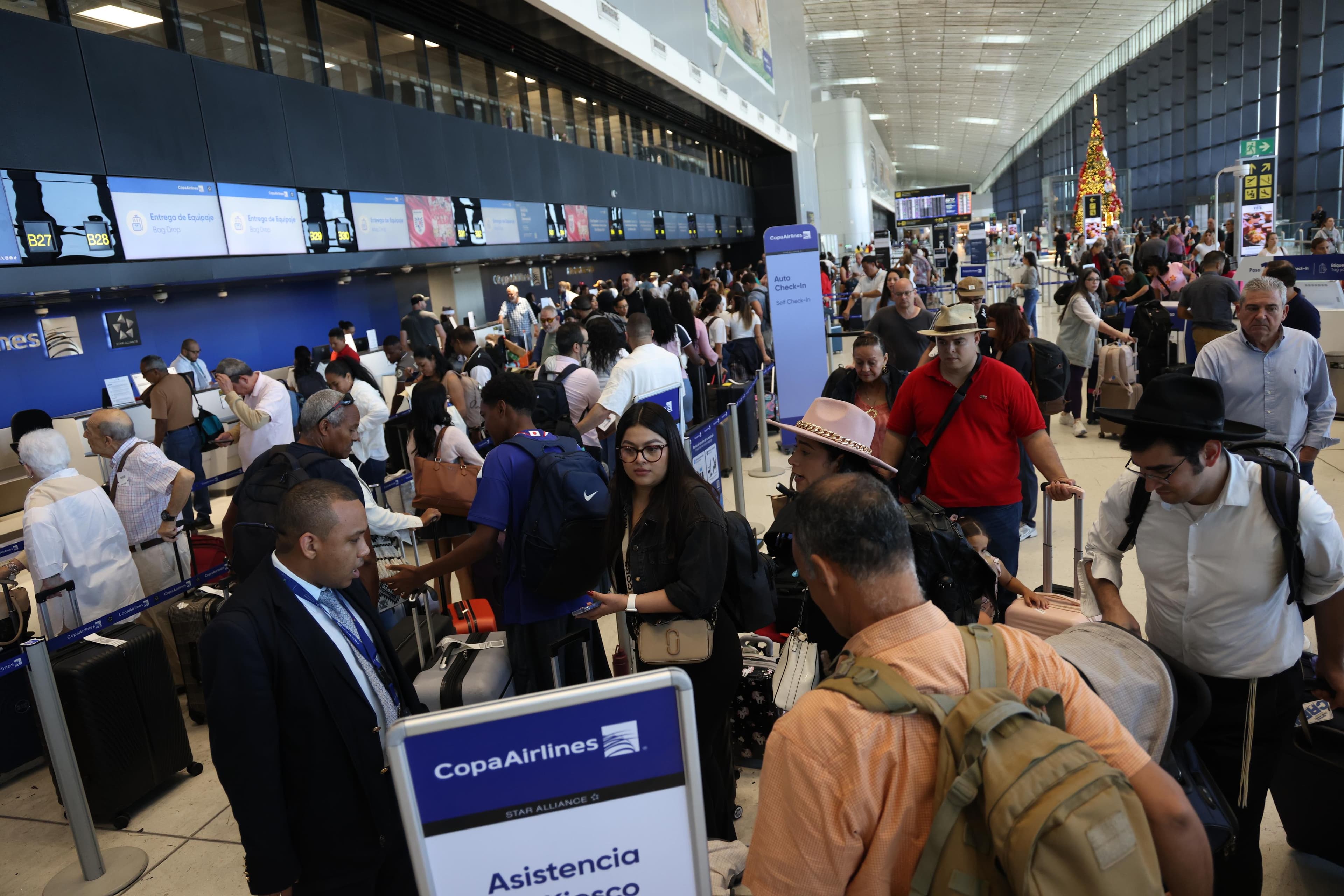 El Aeropuerto Internacional de Tocumen registra un notable incremento de operaciones y pasajeros durante el Año Nuevo