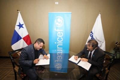 UNICEF y el Aeropuerto Internacional de Tocumen firman alianza estratégica en favor de la infancia y la comunidad aeroportuaria