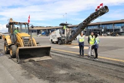 Aeropuerto de Tocumen inició reparaciones urgentes en calles de rodaje de la T2, tras fallas que impactan 11 puentes de abordaje
