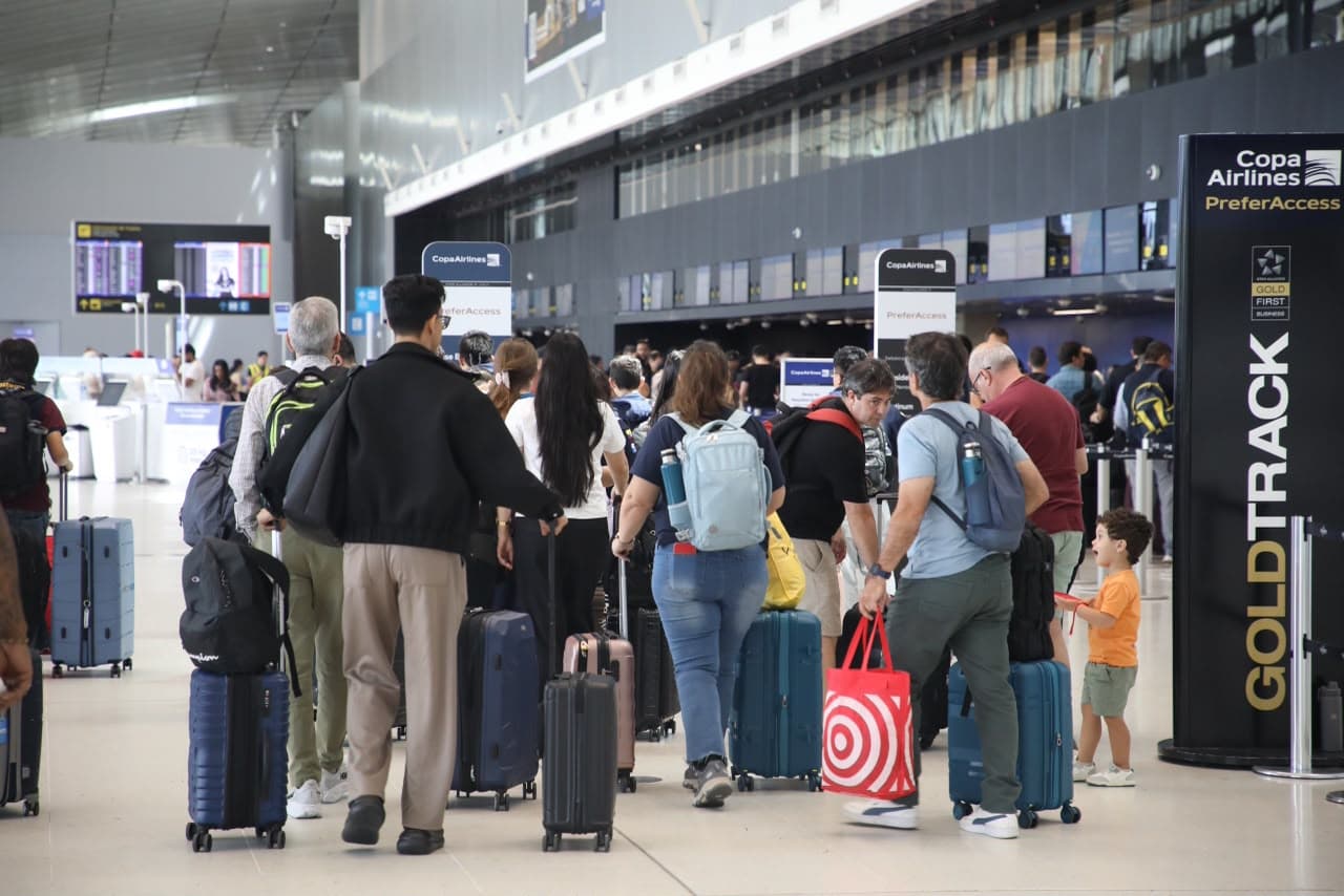 Tocumen supera los 17,8 millones de pasajeros hasta septiembre y crece un 15 %