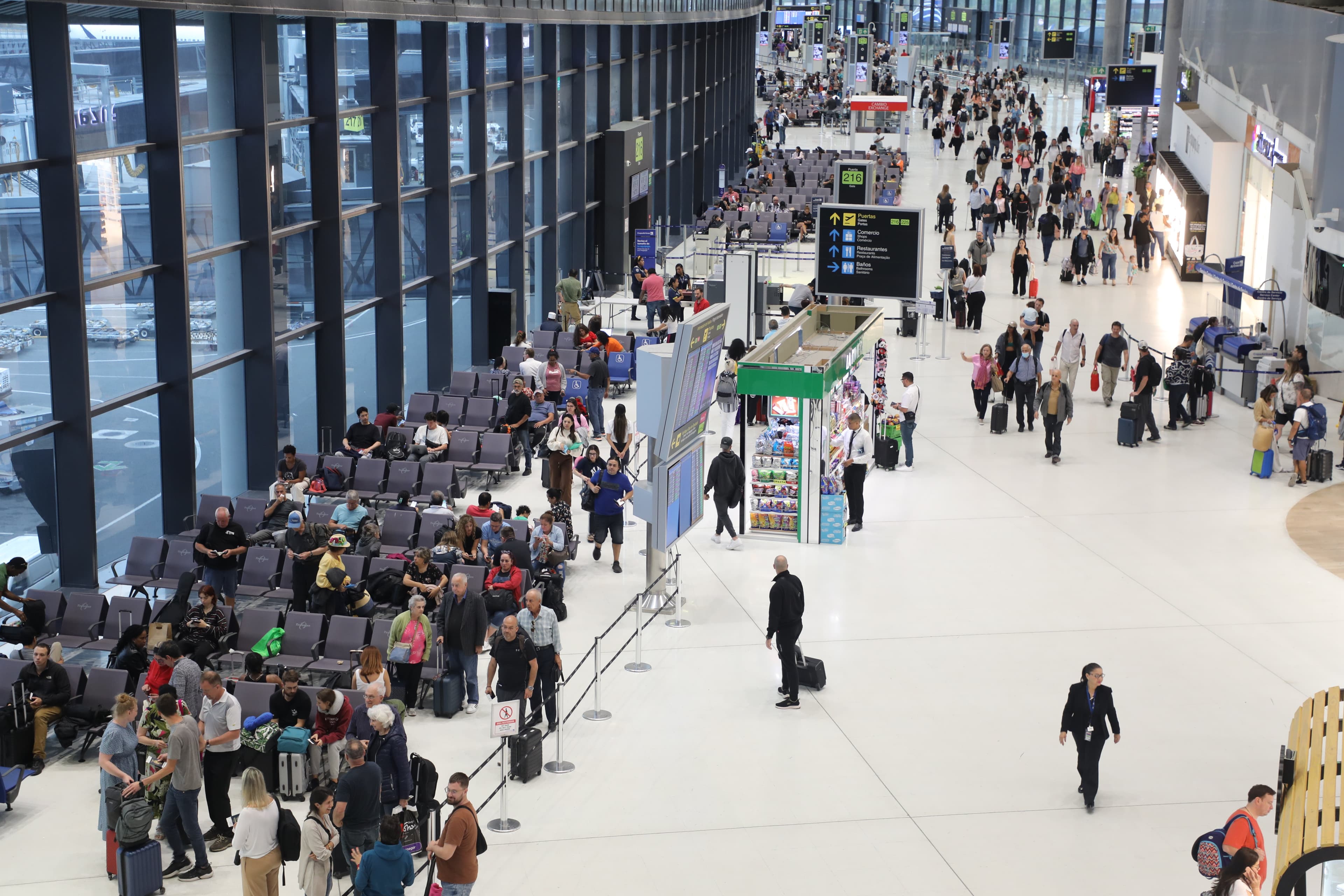 El tráfico de viajeros en el Aeropuerto de Tocumen alcanza 3.2 millones hasta febrero
