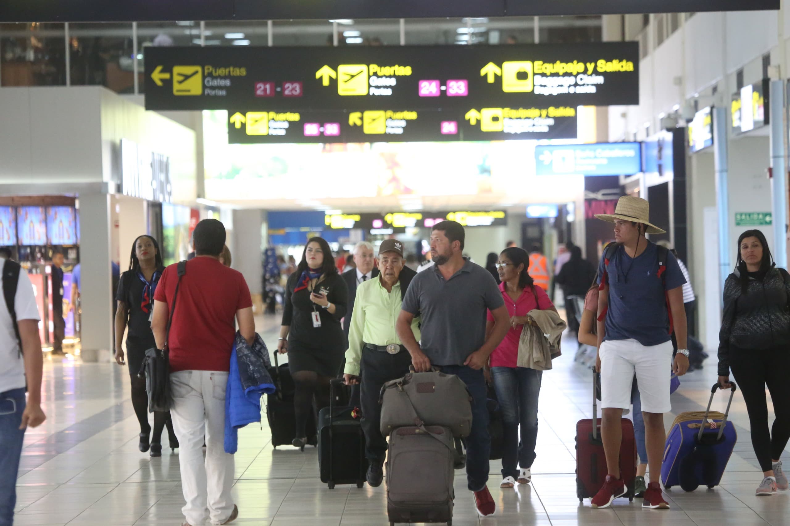 Tocumen supera los 15.8 millones de pasajeros en agosto y mantiene crecimiento de 15%